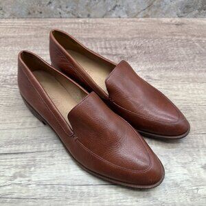 Madewell Chestnut Leather Flats